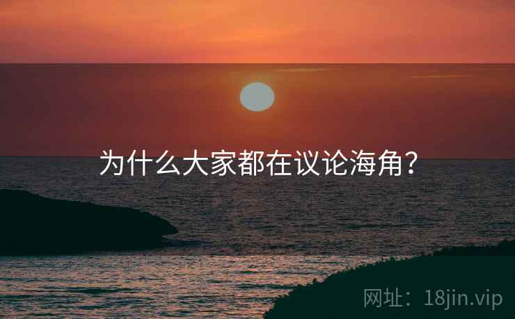 为什么大家都在议论海角？