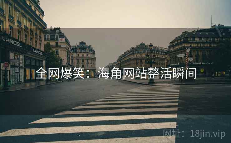 全网爆笑：海角网站整活瞬间